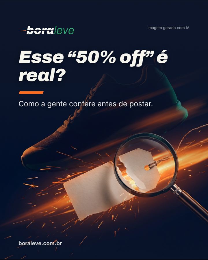 Capa do guia Desconto real ou falso: como conferir antes de comprar. Imagem gerada com IA.